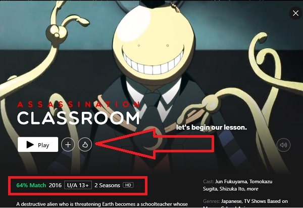 Watch Assassination Classroom on Netflix  Season 1   2 from Anywhere in the World - 14