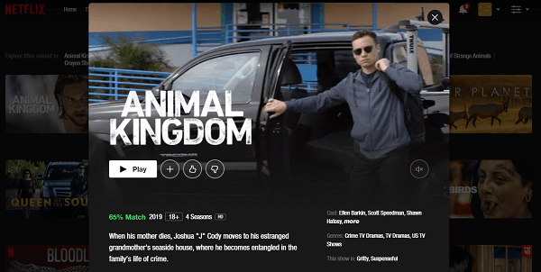 Watch Animal Kingdom: Season 5 on NetFlix From Anywhere in the World