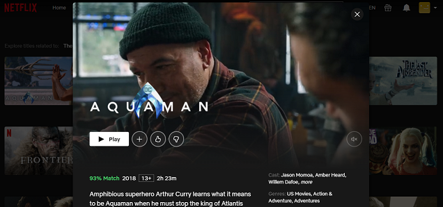 Watch Aquaman  2018  on Netflix From Anywhere in the World - 49