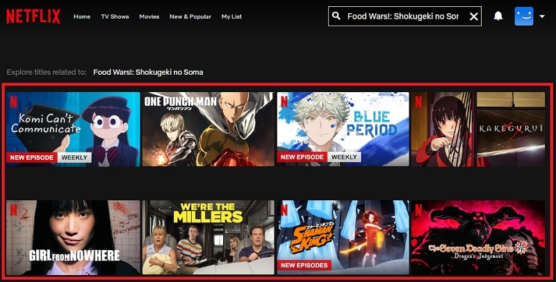 Watch Food Wars!: Shokugeki no Soma all 5 Seasons on Netflix From Anywhere  in the