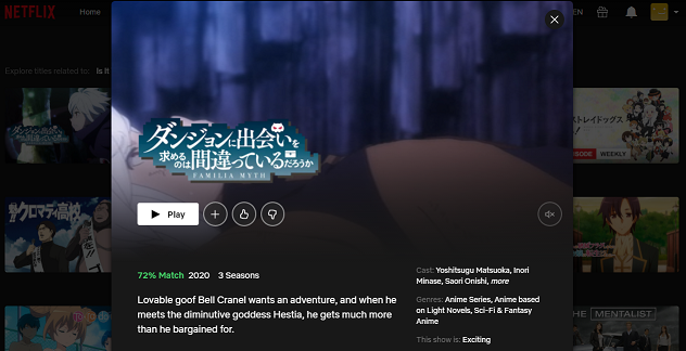 How To Watch Danmachi On Netflix From Anywhere In The World