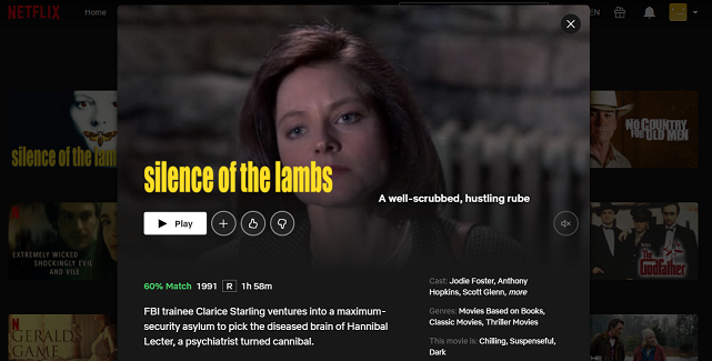 Silence of the Lambs  1991   Watch it on NetFlix From Anywhere in the World   VPN Helpers - 49