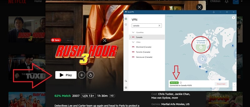 Watch Rush Hour 3  2007  on Netflix From Anywhere in the World - 96