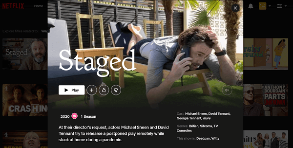 Watch Staged  Season 1 on Netflix From Anywhere in the World - 36