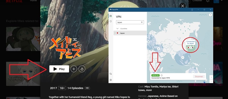 What region can I watch Made In Abyss on netflix? I'm in the USA but I can  easily just use a VPN : r/MadeInAbyss