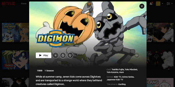 Watch Digimon Adventure on Netflix  Season 1 All Episodes from Anywhere in the World   VPN Helpers - 99