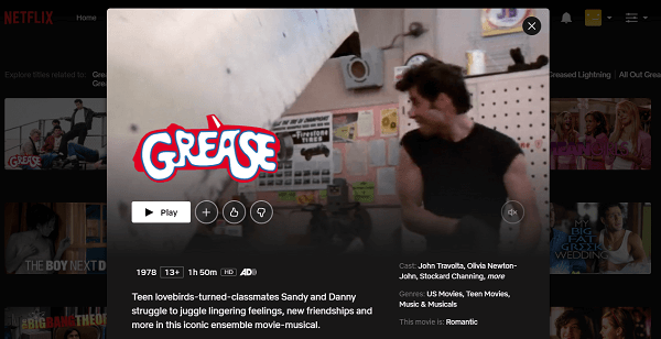 Watch Grease  1978  on Netflix From Anywhere in the World - 93