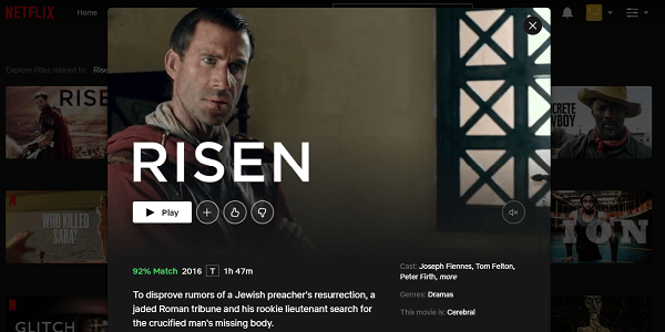 Watch Risen  2016  on Netflix From Anywhere in the World - 18