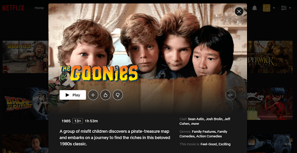 Watch The Goonies  1985  on Netflix From Anywhere in the World - 50