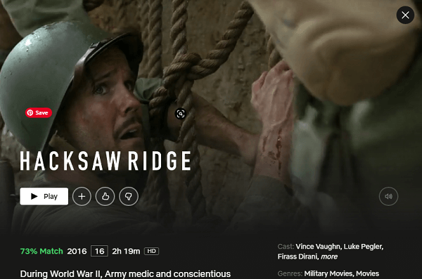 Watch Hackshaw Ridge  2016  on Netflix From Anywhere in the World - 17