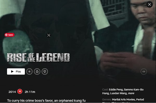 Watch Rise of the Legend  2014  on Netflix From Anywhere in the World - 53