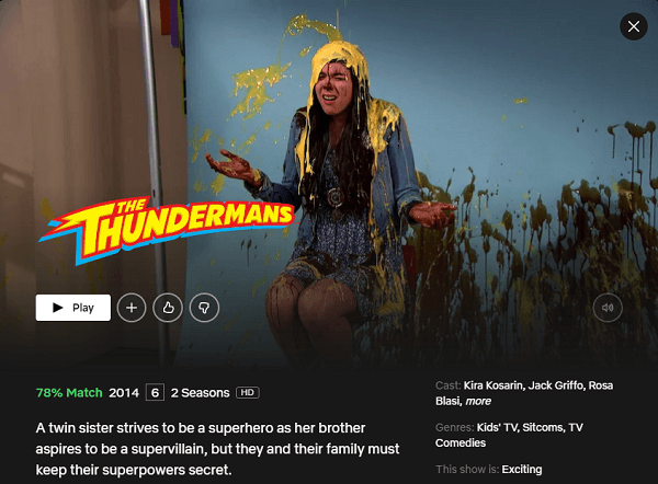 Watch The Thundermans  2014  on Netflix From Anywhere in the World - 85