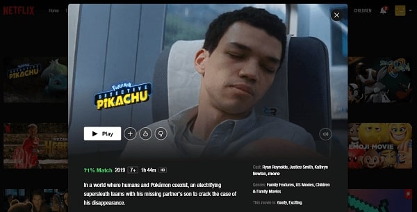 Watch Pok mon Detective Pikachu  2019  on Netflix From Anywhere in the World - 81