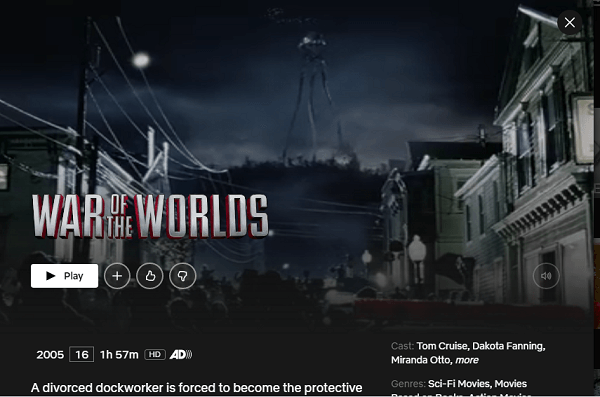 Watch War of the Worlds  2005  on Netflix From Anywhere in the World - 32