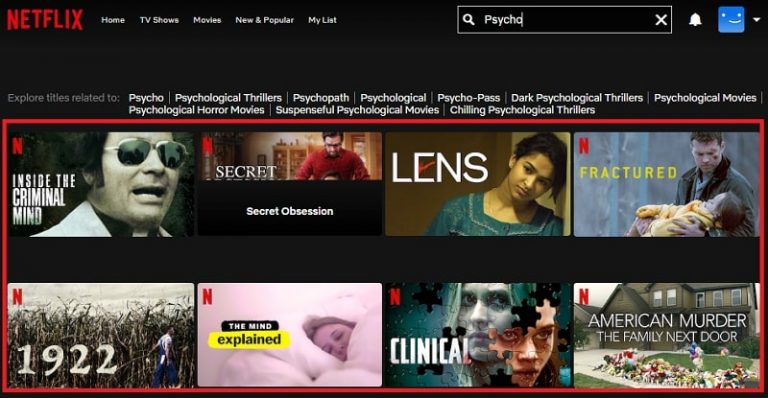 psycho series netflix