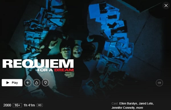 Watch Requiem for a Dream  2000  on Netflix From Anywhere in the World - 78