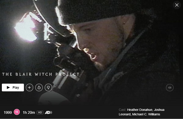 watch blair witch project