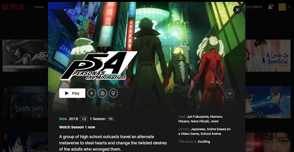 Watch Persona 5  The Animation all Episodes on Netflix From Anywhere in the World - 11