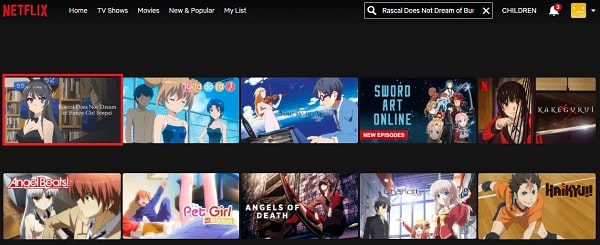 Watch Rascal Does Not Dream of Bunny Girl Senpai on Netflix   Season 1 All Episodes from Anywhere in the World   VPN Helpers - 45