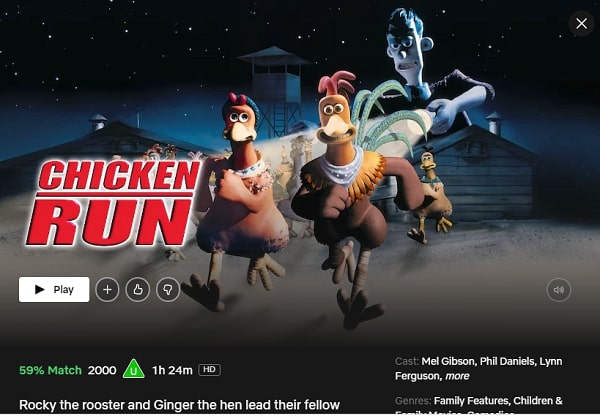 Watch Chicken Run  2000  on Netflix From Anywhere in the World - 10