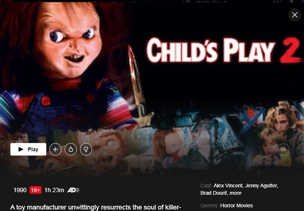 Watch Child s Play 2  Chucky s Back  1990  on Netflix From Anywhere in the World - 17