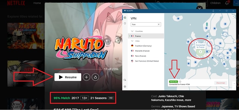 Come guardare Naruto Shippuden tutte le 21 stagioni su Netflix da qualsiasi parte del mondo - 71