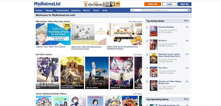 sites to watch anime