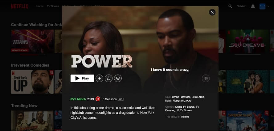 How to watch Power Movie on Netflix from anywhere in the world   VPN Helpers - 78