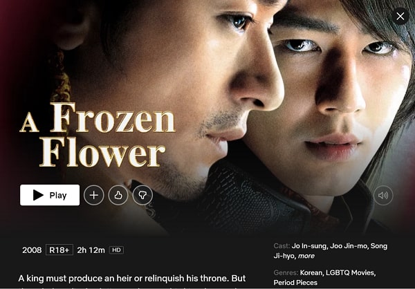 A Frozen Flower  2008  on Netflix  Watch from Anywhere in the World - 91