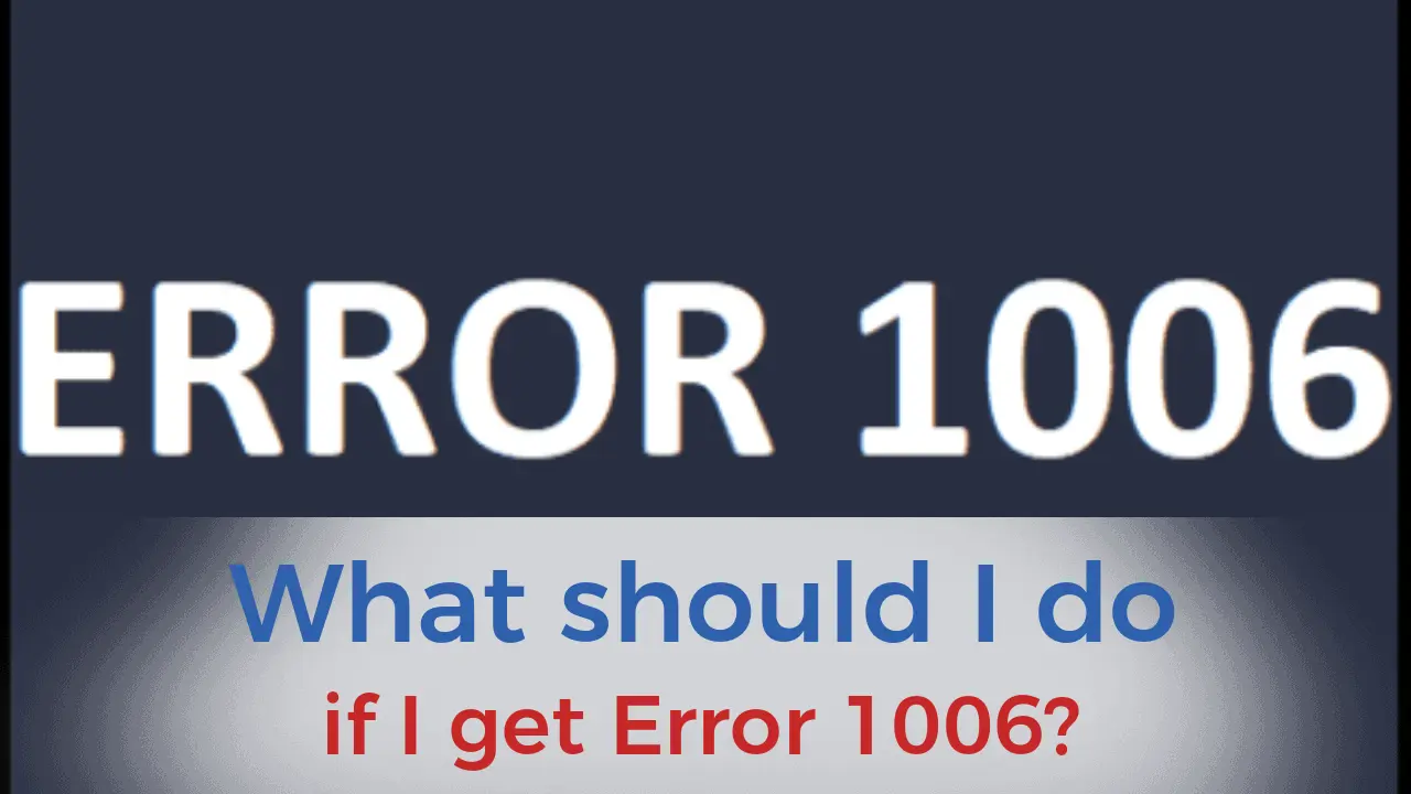 How to Fix Error 1006. The Owner of This Website Has Banned Your IP